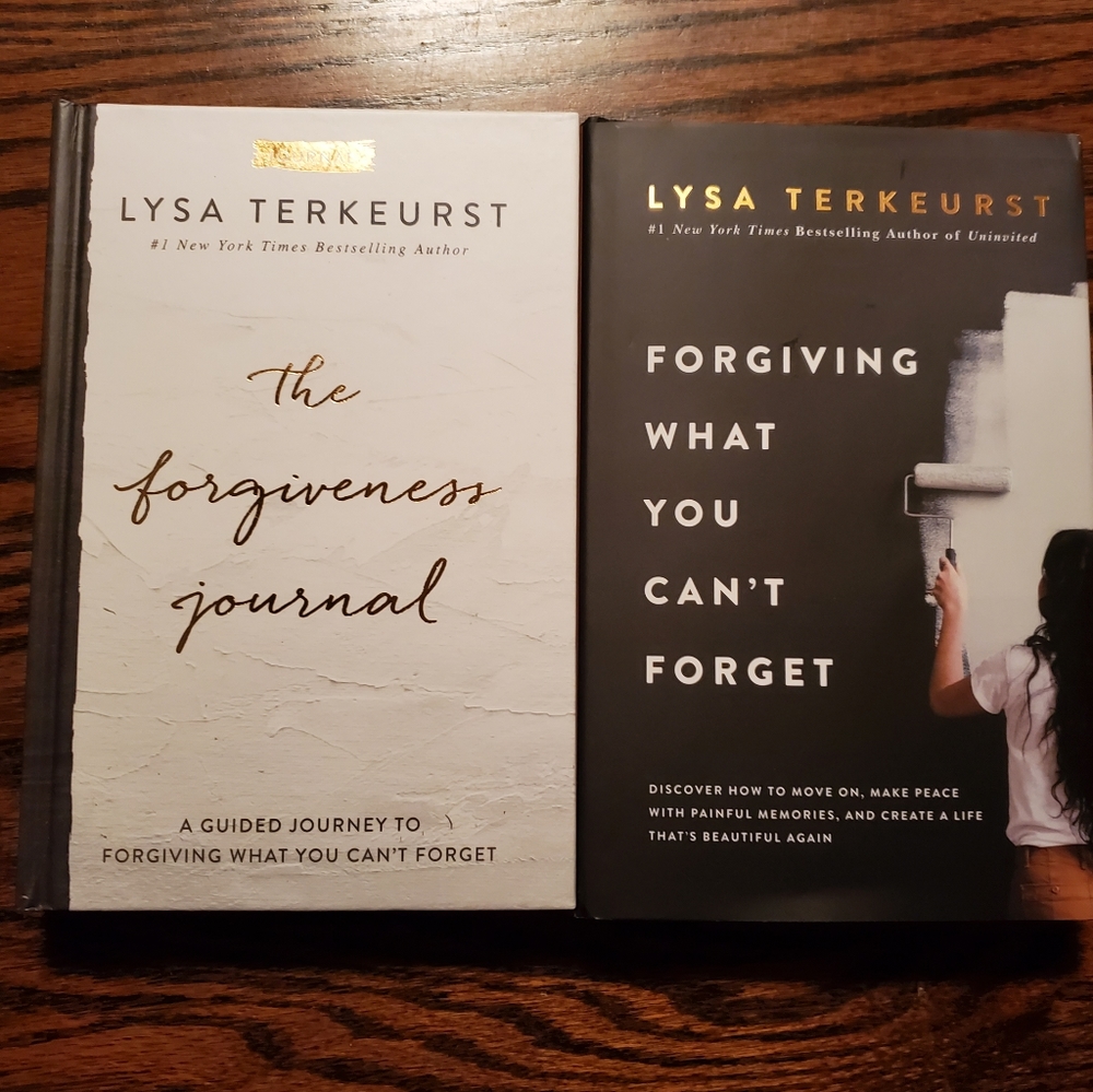 Lysa Terkeurst Forgiving What You Can't Forget and The Forgiveness Journal New